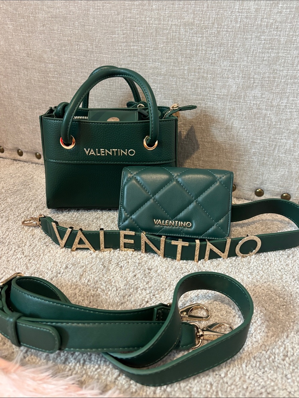 Mario Valentino bag & wallet 💚